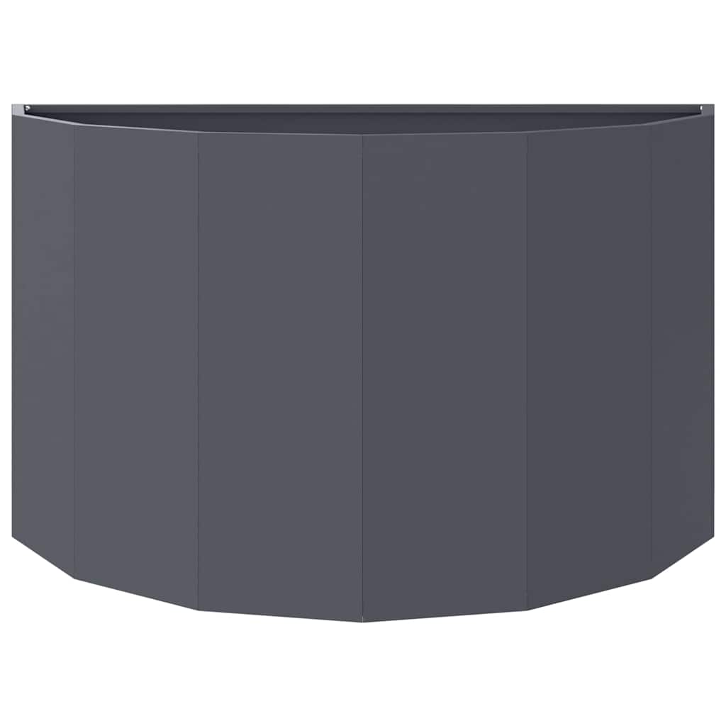 vidaXL Donica Antracyt 90 x 45 x 50 cm Stal