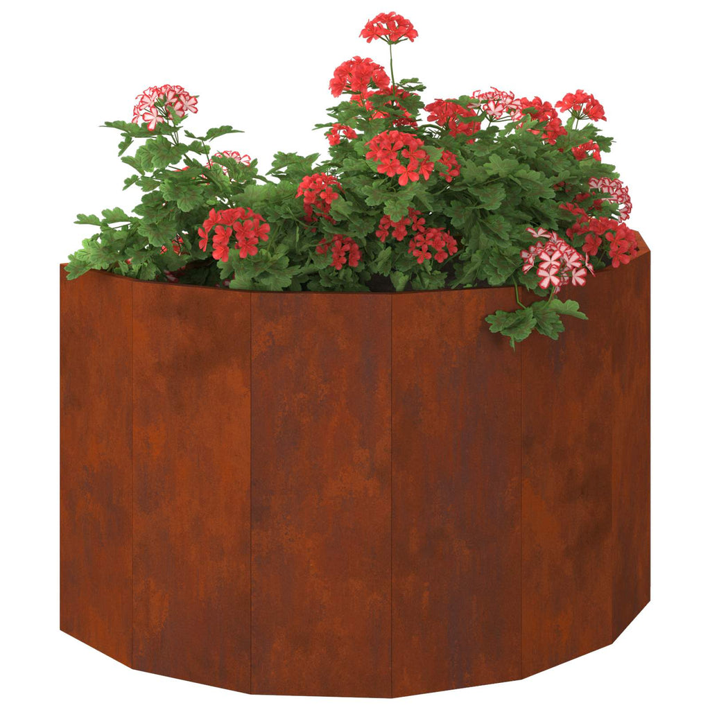 vidaXL Donica Rdzawy 90 x 45 x 50 cm