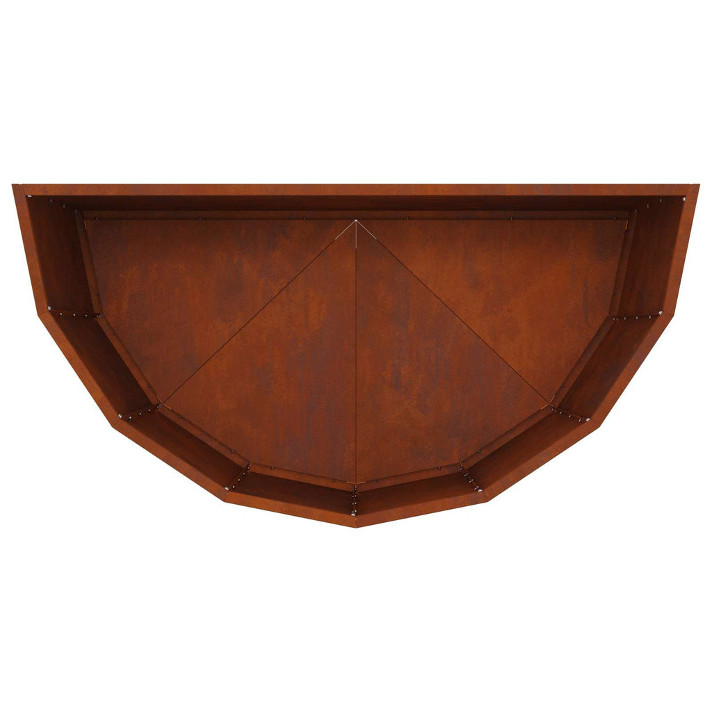 vidaXL Donica Rdzawy 90 x 45 x 50 cm