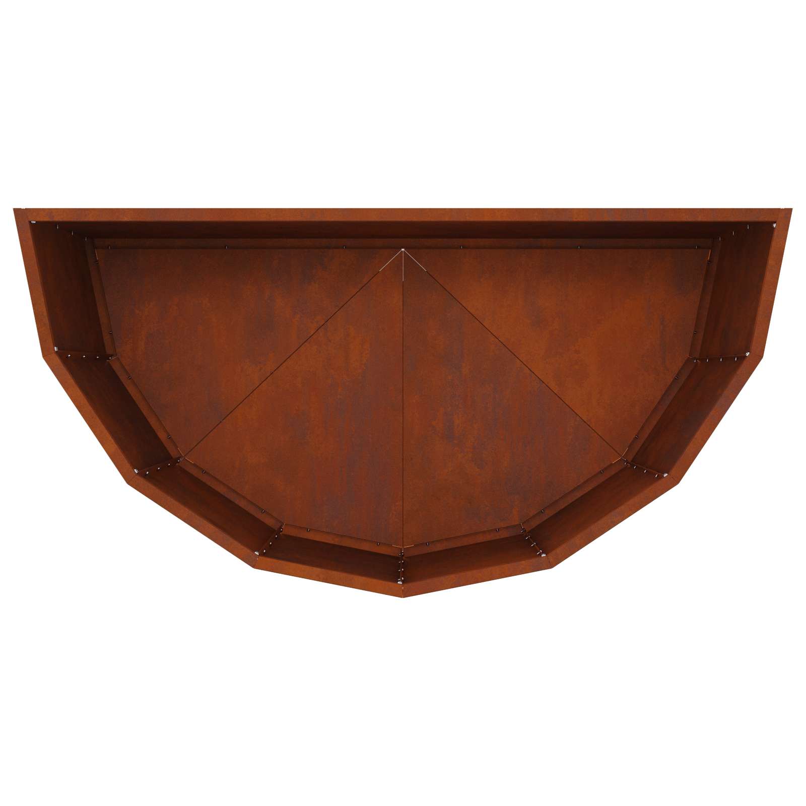 vidaXL Donica Rdzawy 90 x 45 x 50 cm