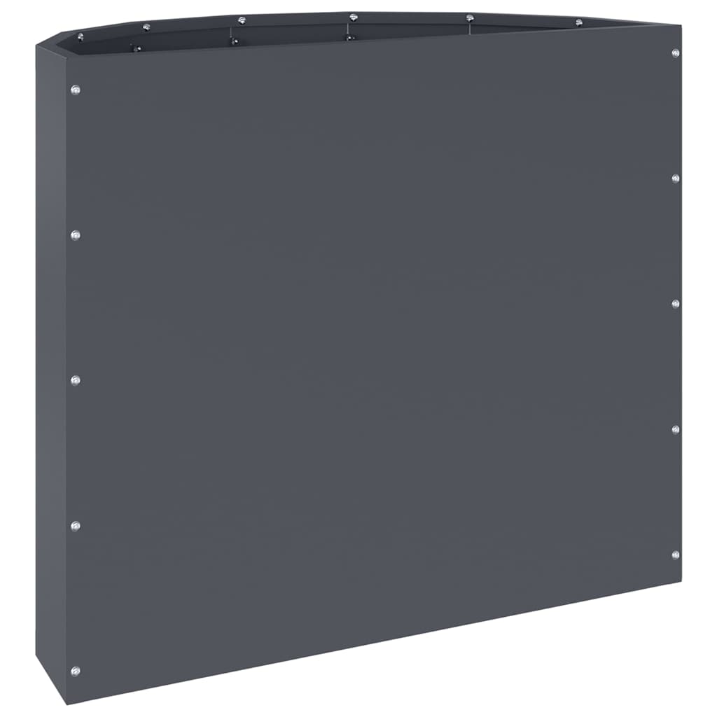 vidaXL Donica Antracyt 60 x 30 x 50 cm Stal