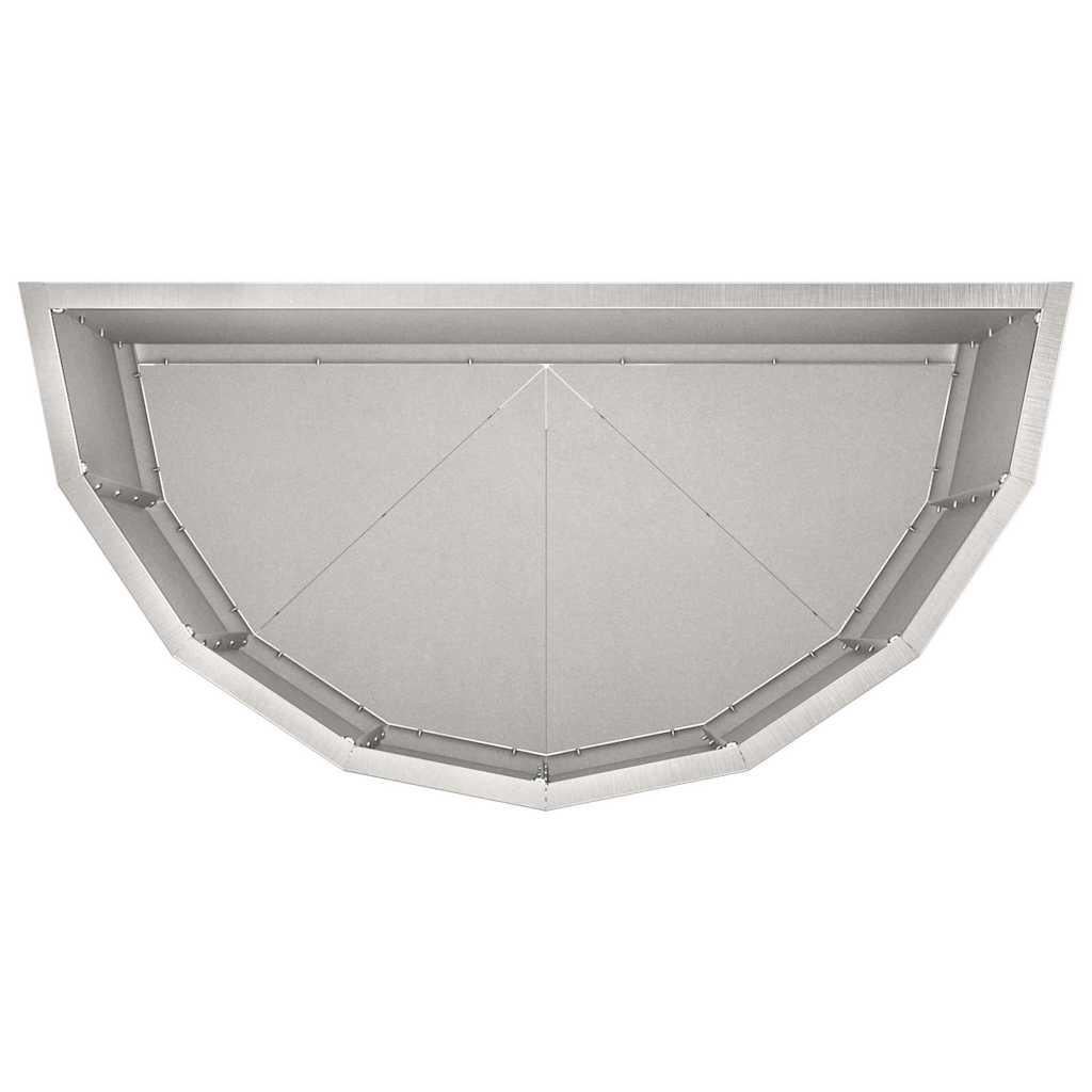 vidaXL Donica Srebrny 60 x 30 x 50 cm Stal nierdzewna