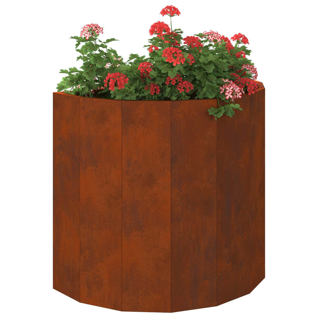 vidaXL Donica Rdzawy 60 x 30 x 50 cm
