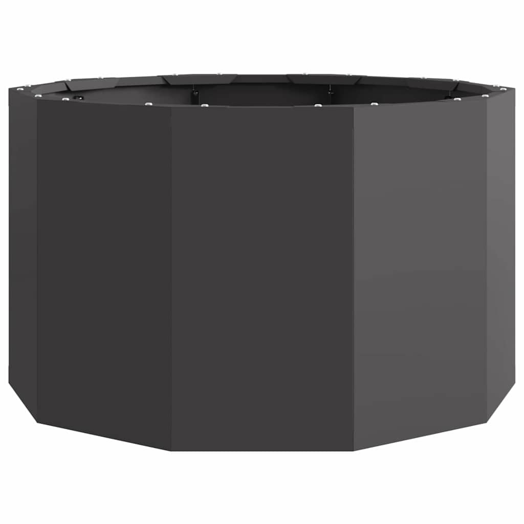 vidaXL Donica Czarny 60 x 60 x 35 cm Stal