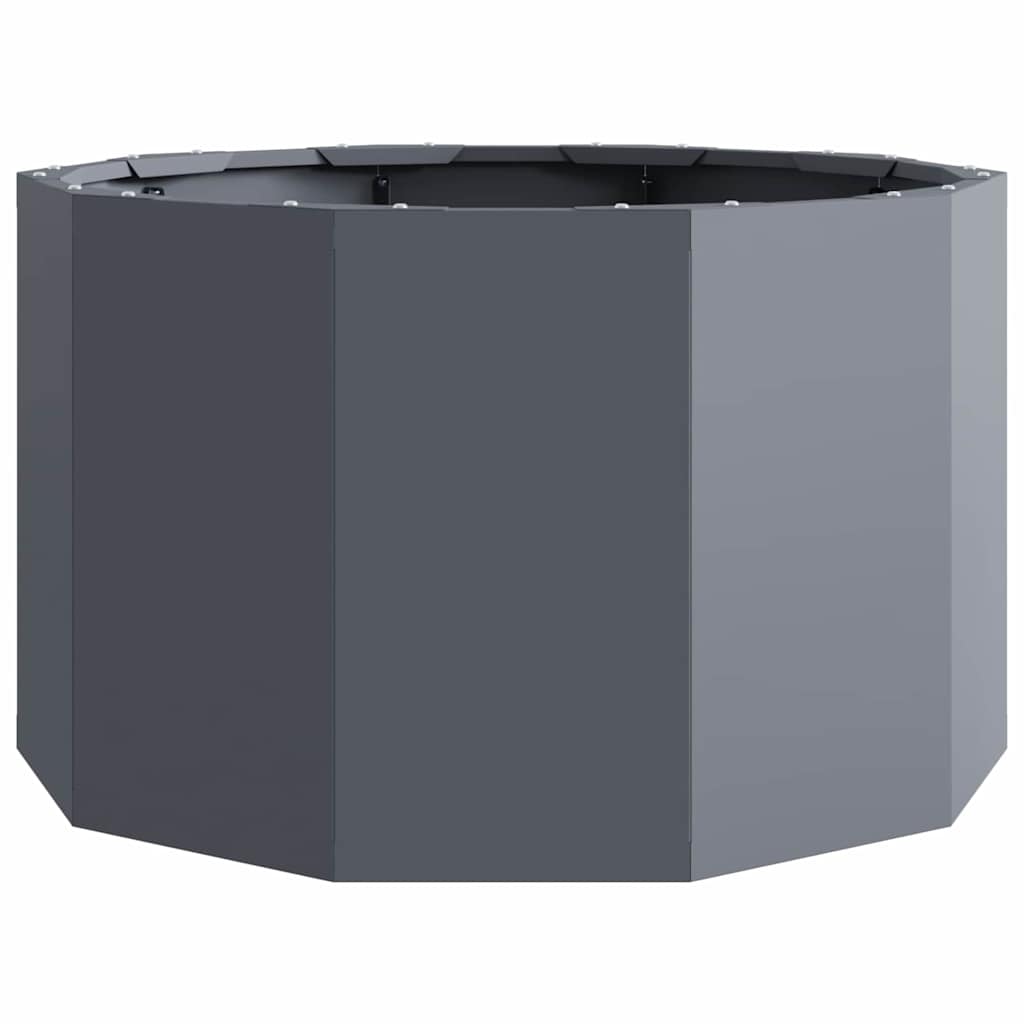 vidaXL Donica Antracyt 60 x 60 x 35 cm Stal
