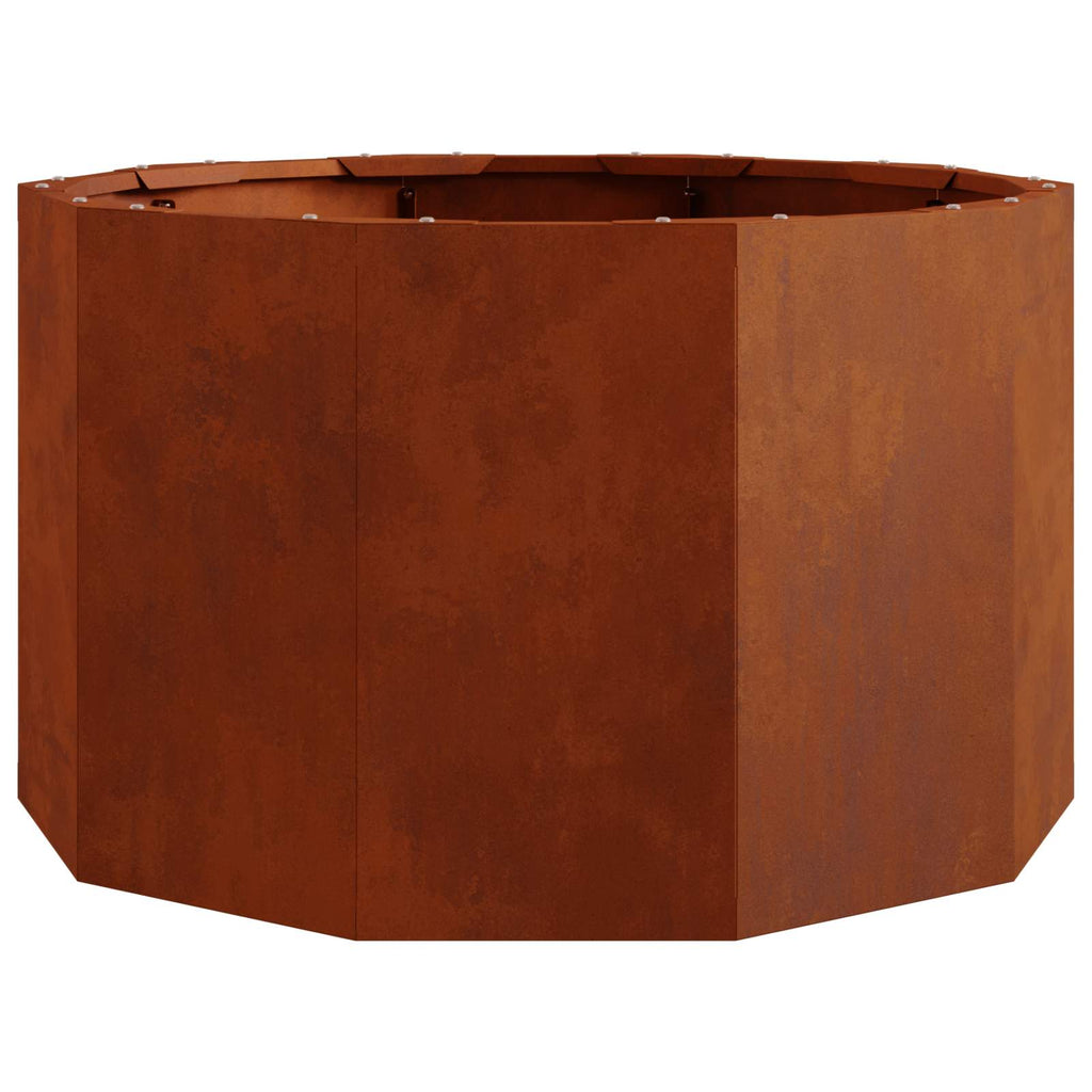 vidaXL Donica Rdzawy 60 x 60 x 35 cm