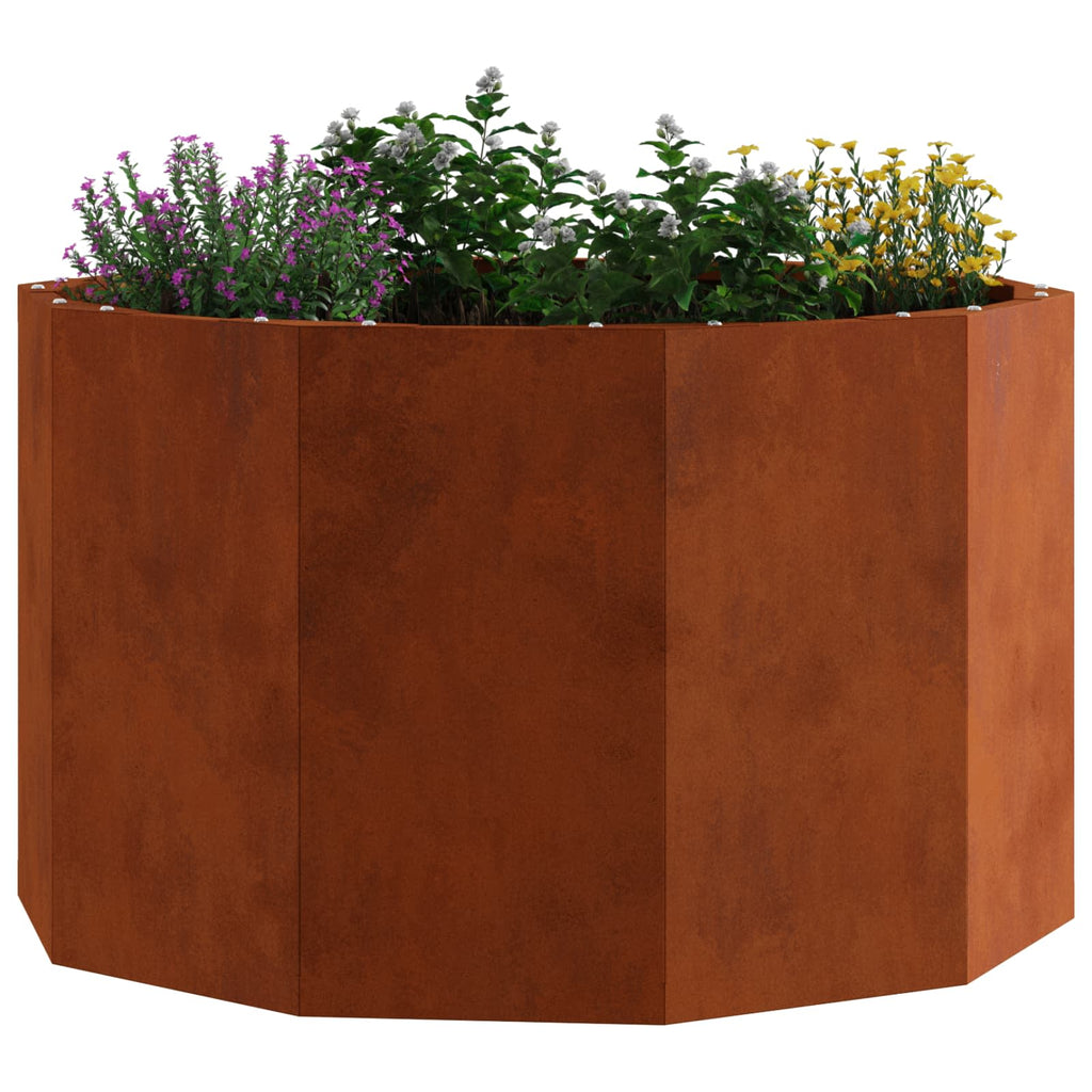 vidaXL Donica Rdzawy 60 x 60 x 35 cm