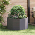 vidaXL Donica Czarny 90 x 90 x 50 cm Stal