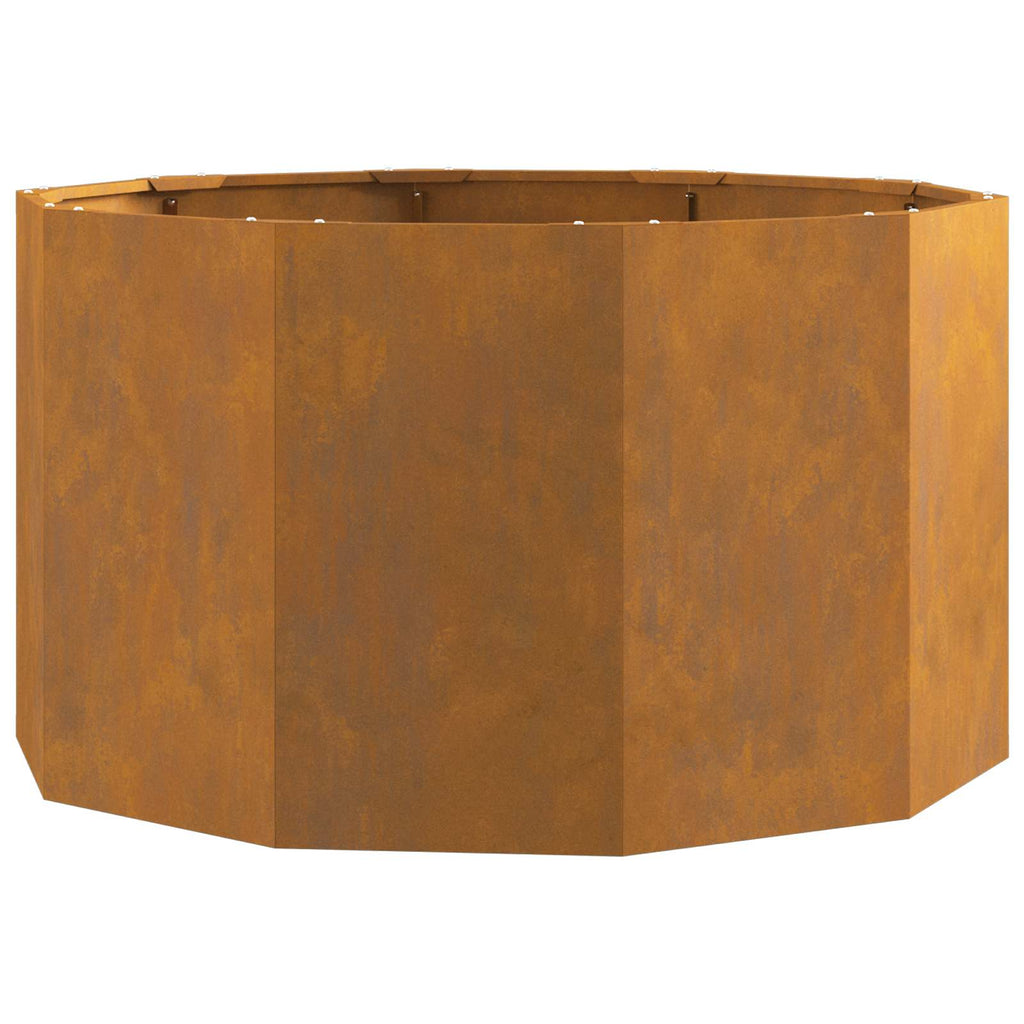 vidaXL Donica Rdzawy 90 x 90 x 50 cm