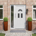 vidaXL Donica 2 szt. Rdzawy 30 x 30 x 75 cm