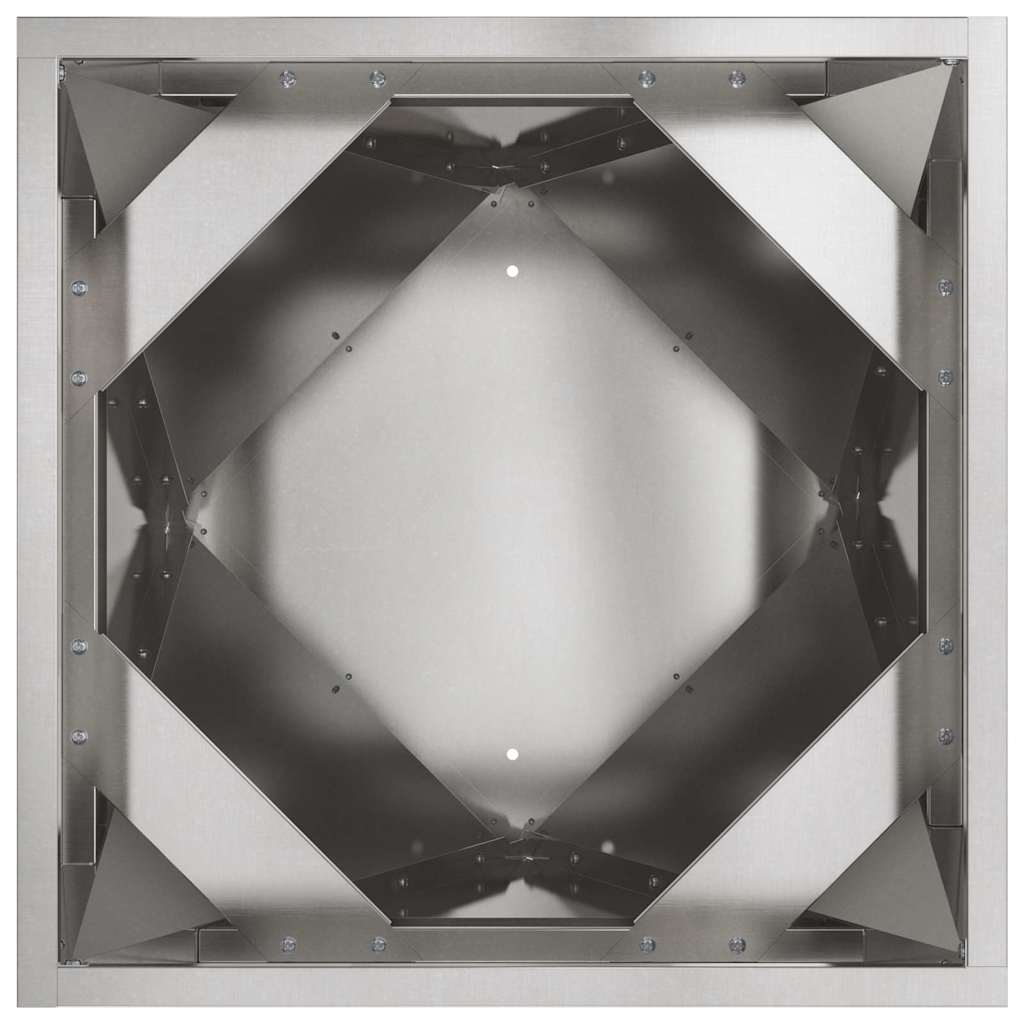 vidaXL Donica Srebrny 40 x 40 x 75 cm Stal nierdzewna