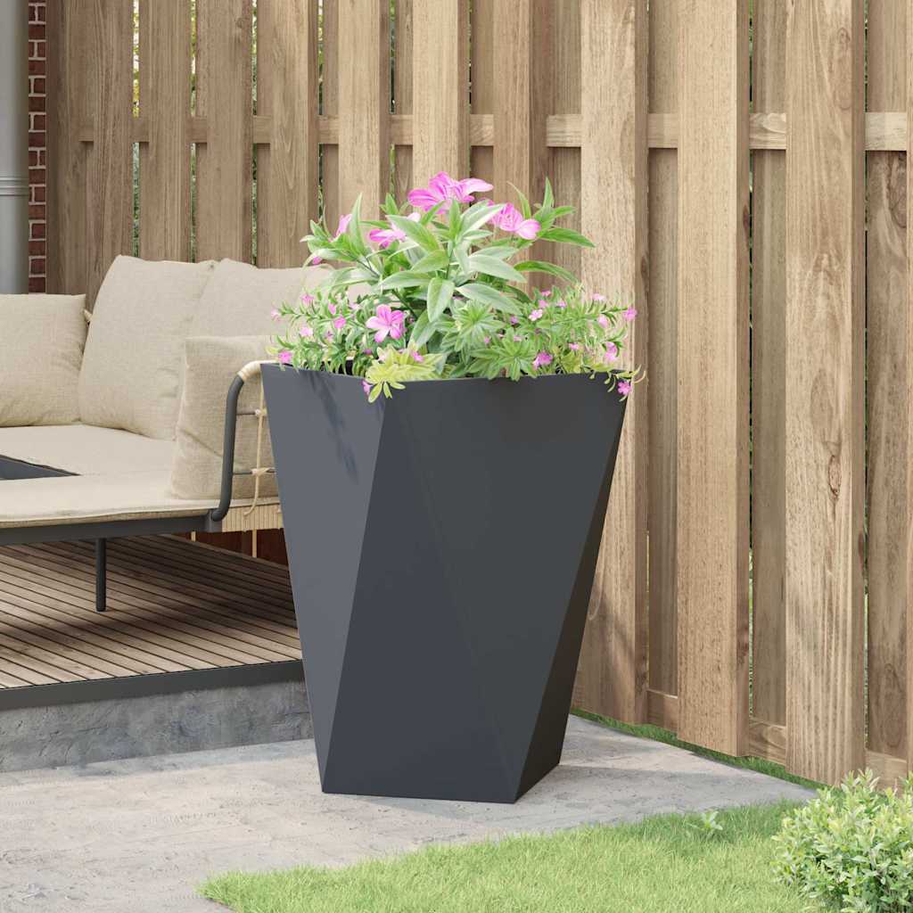 vidaXL Donica Antracyt 50 x 50 x 75 cm Stal