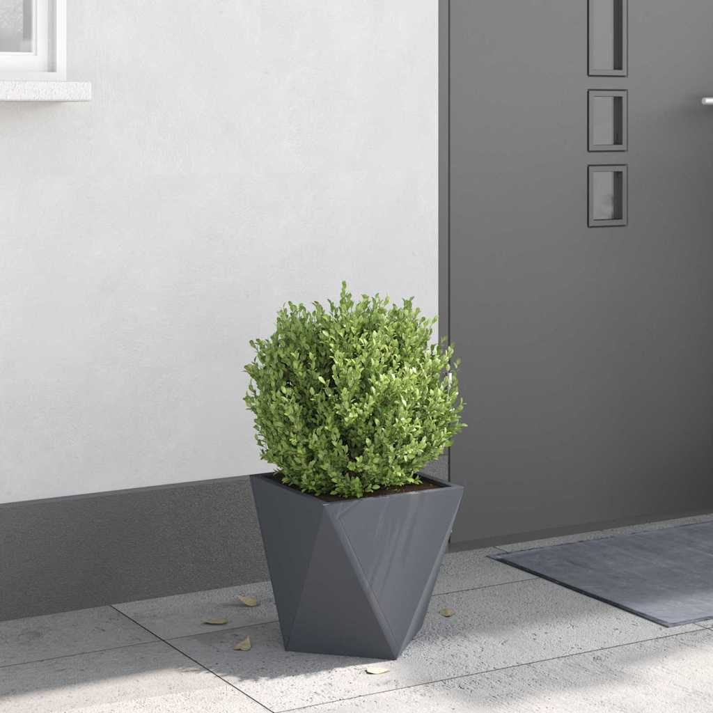 vidaXL Donica Antracyt 30 x 30 x 30 cm Stal