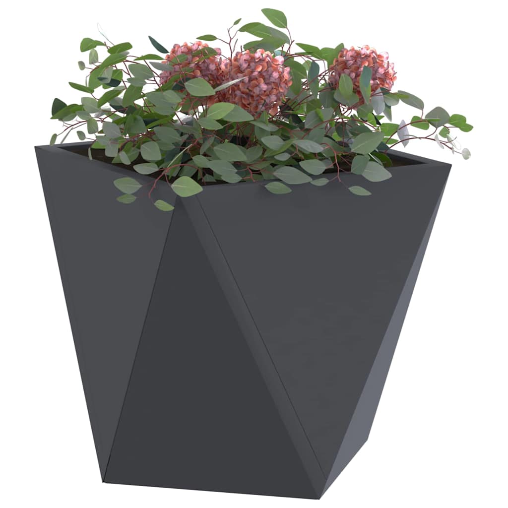 vidaXL Donica Antracyt 30 x 30 x 30 cm Stal