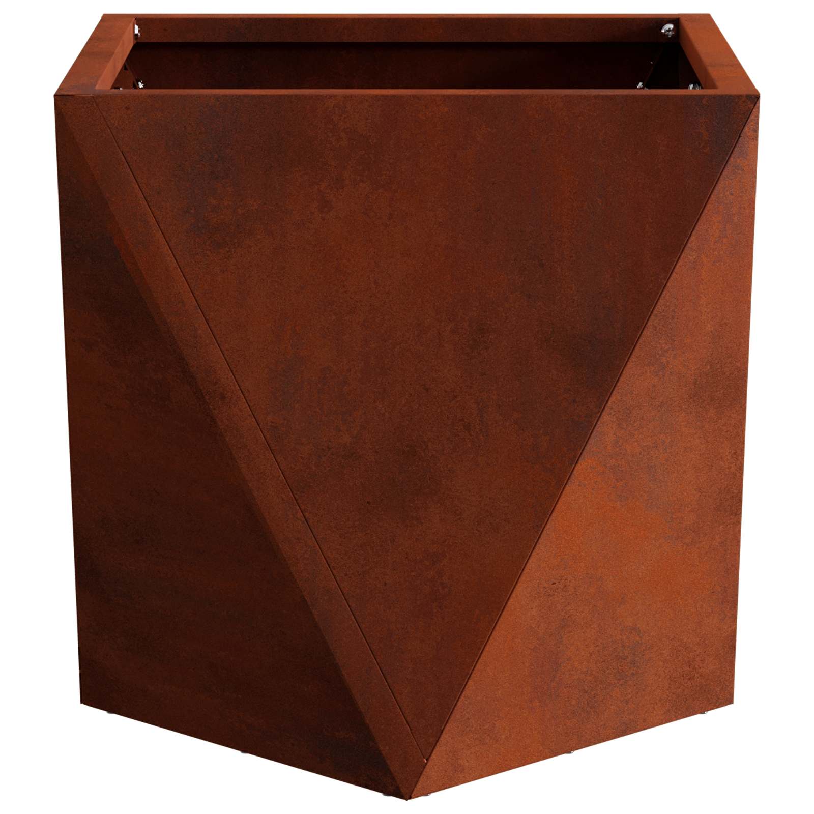 vidaXL Donica Rdzawy 30 x 30 x 30 cm
