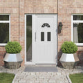 vidaXL Donica 2 pcs Srebrny 75 x 75 x 60 cm Stal Galwanizowana