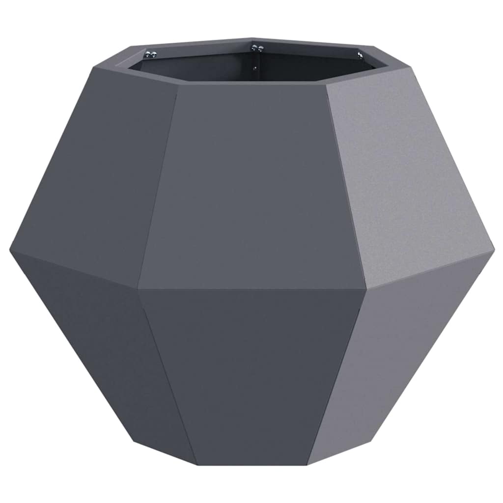 vidaXL Donica Antracyt 50 x 50 x 40 cm Stal