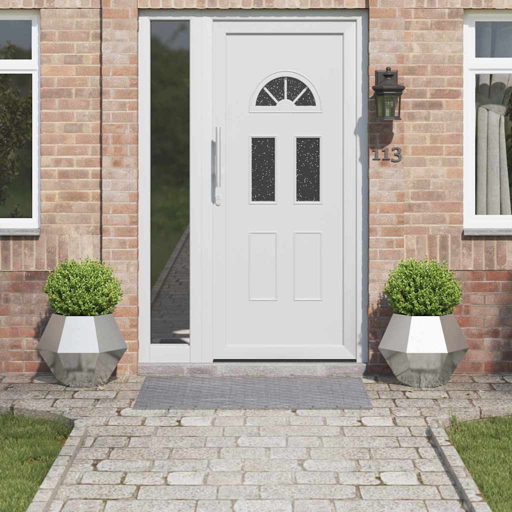 vidaXL Donica 2 pcs Srebrny 50 x 50 x 40 cm Stal nierdzewna