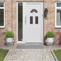 vidaXL Donica 2 pcs Srebrny 50 x 50 x 40 cm Stal Galwanizowana
