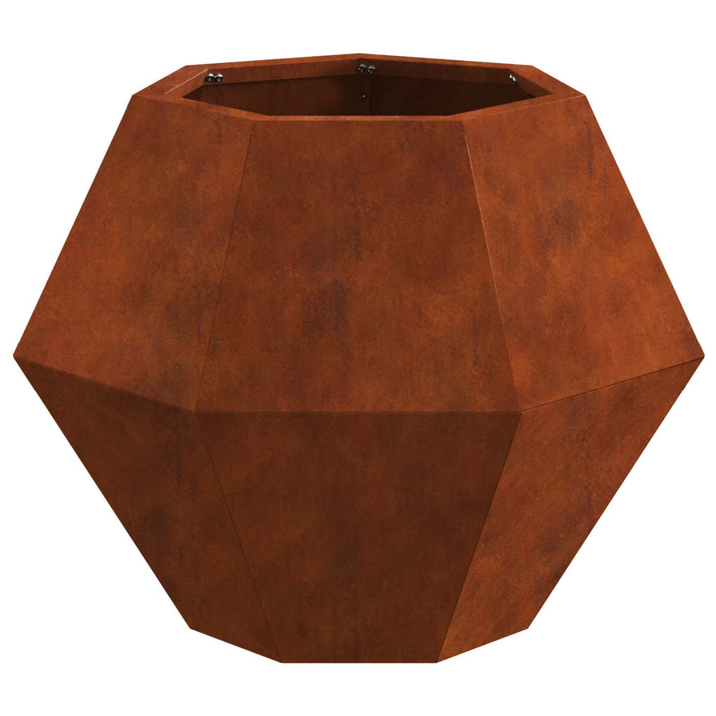 vidaXL Donica Rdzawy 50 x 50 x 40 cm