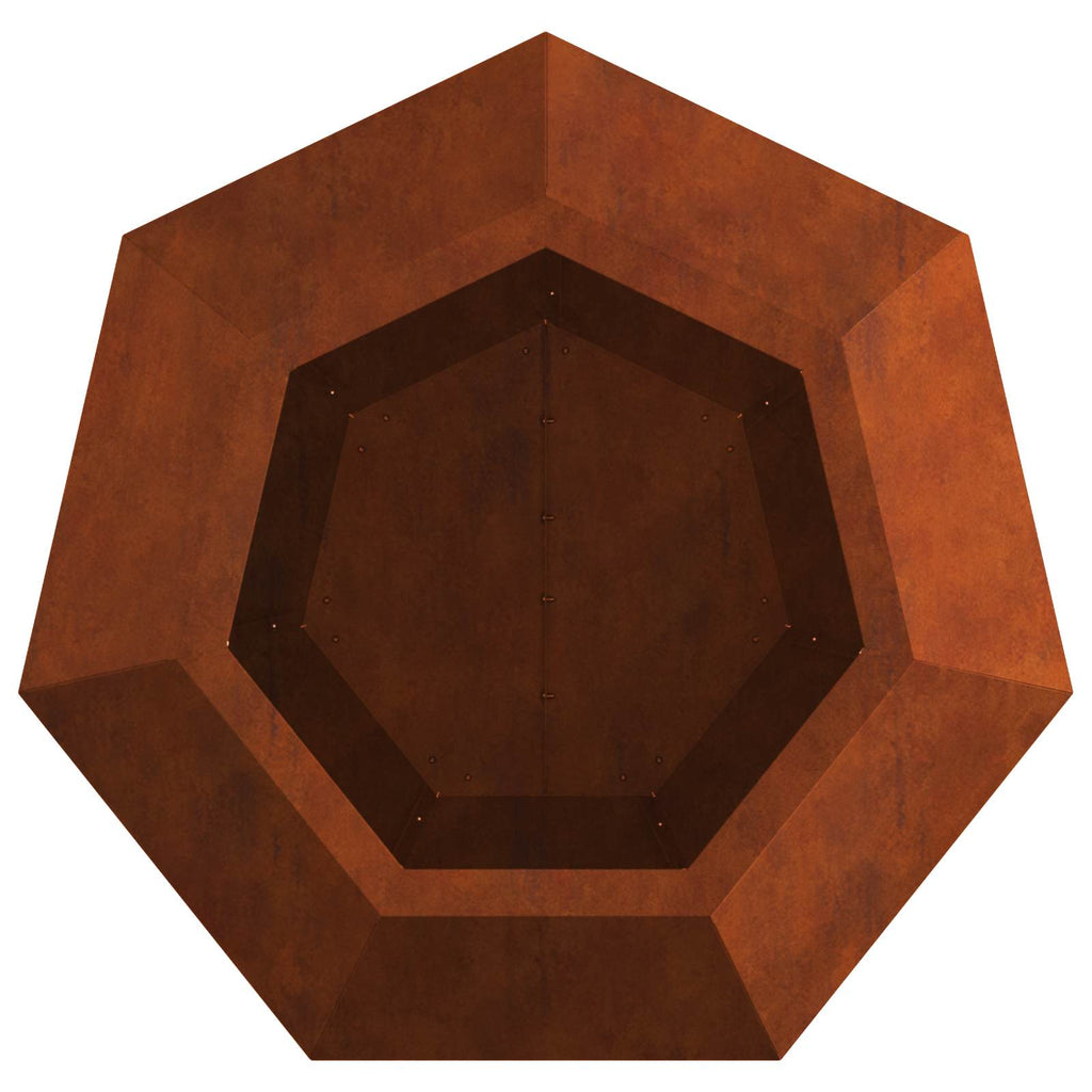 vidaXL Donica Rdzawy 50 x 50 x 40 cm