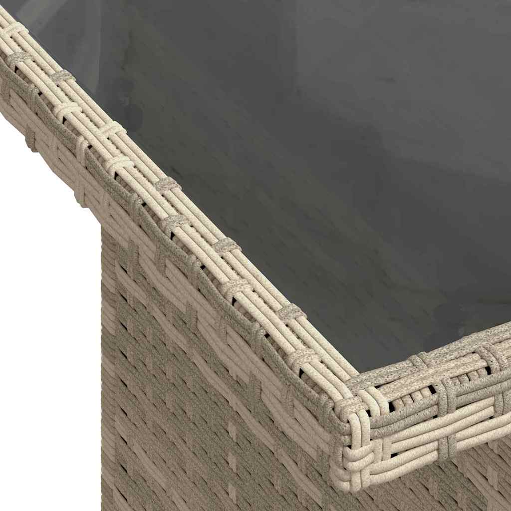 vidaXL Zestaw Sof na Ogród 9 szt. polirattan