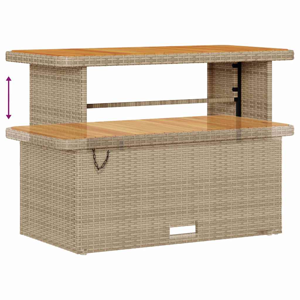 vidaXL Zestaw Sof na Ogród z poduszką 14 pcs Beżowy i kremowy
