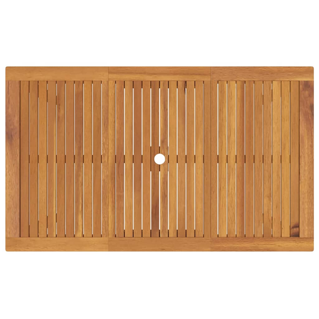 vidaXL Zestaw do jadalni w ogrodzie 5 pcs Szary Lite Drewno Akacji