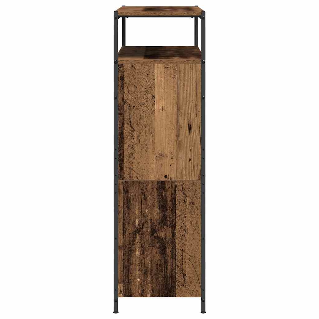 vidaXL Szafka na buty z półką Stare drewno 100 x 34 x 112 cm