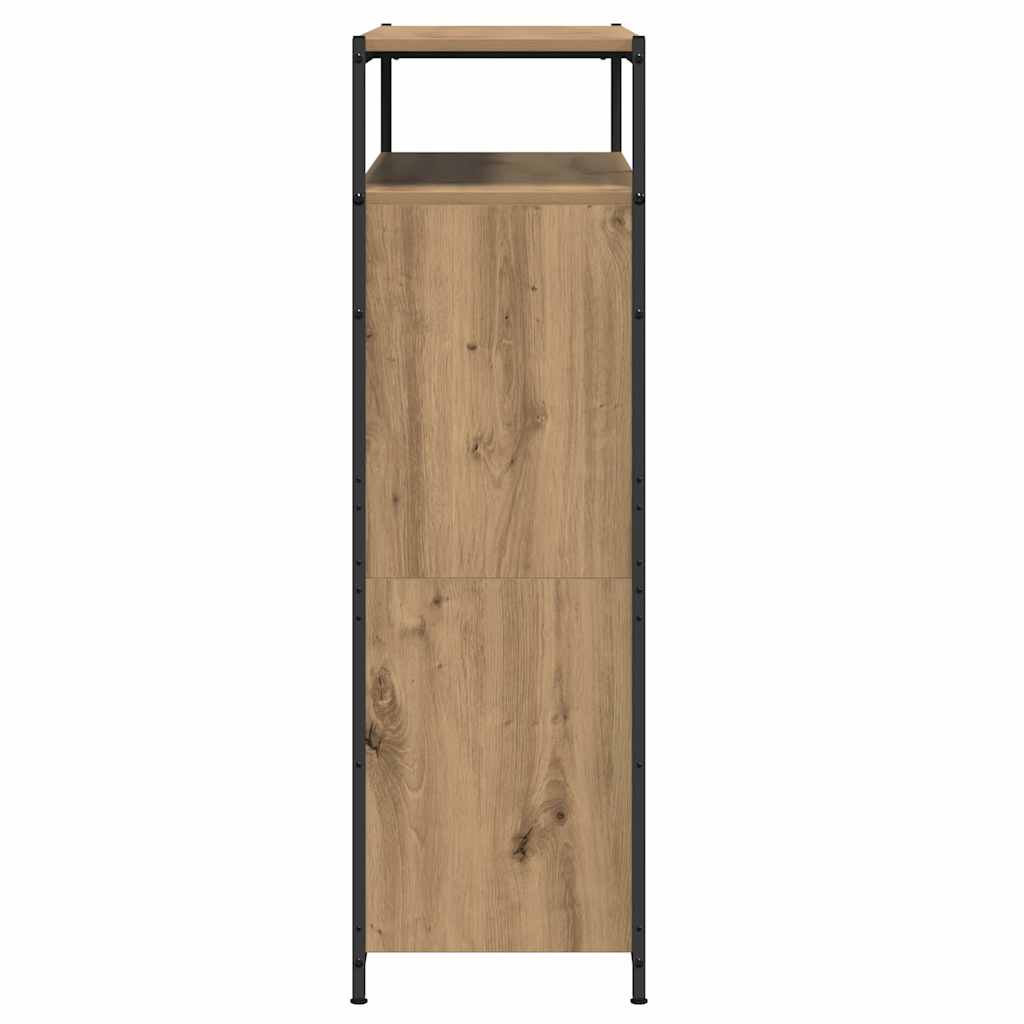 vidaXL Szafka na buty z półką Dąb rzemieślniczy 100 x 34 x 112 cm