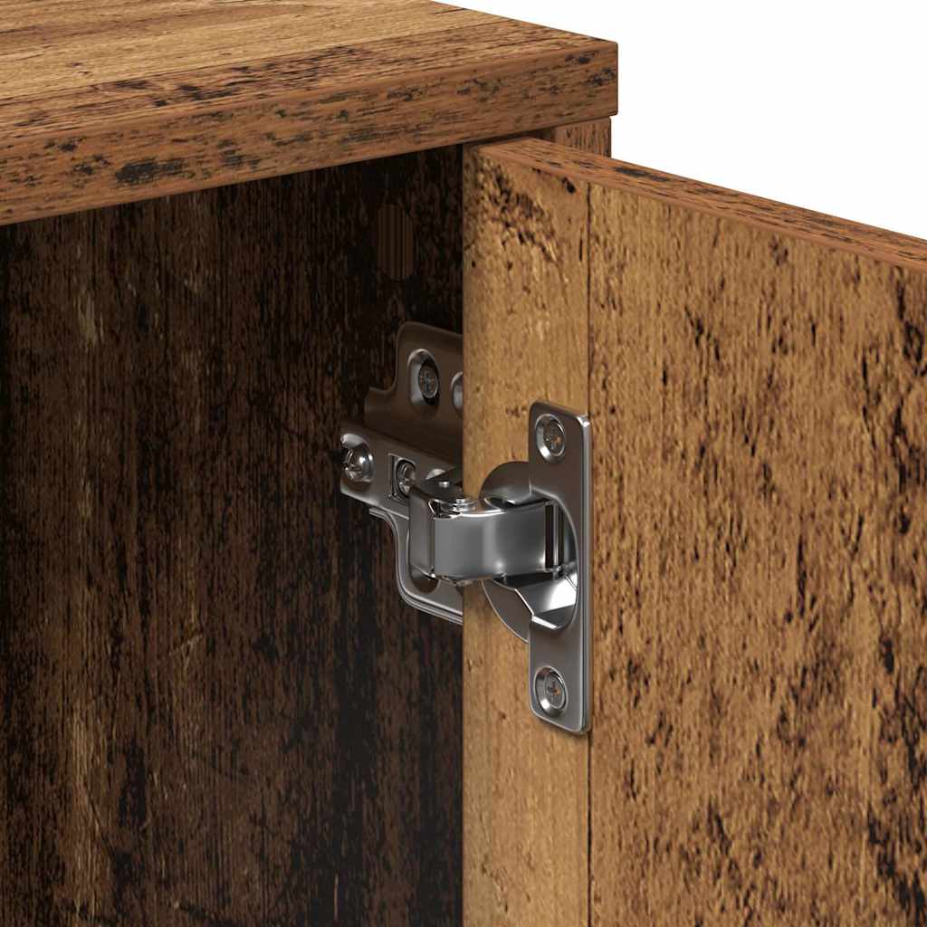 vidaXL Bufet 2 pcs Stare drewno 60 x 31 x 70 cm