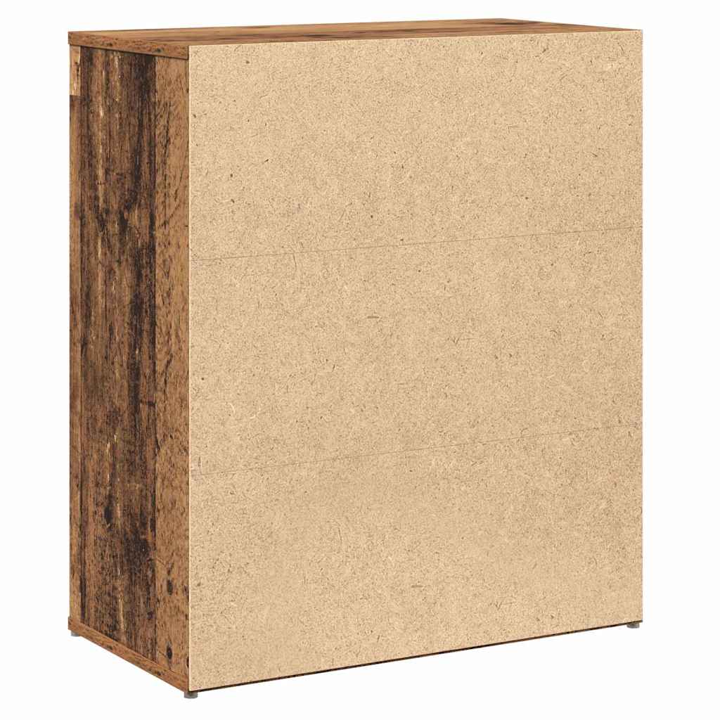 vidaXL Bufet 2 pcs Stare drewno 60 x 31 x 70 cm