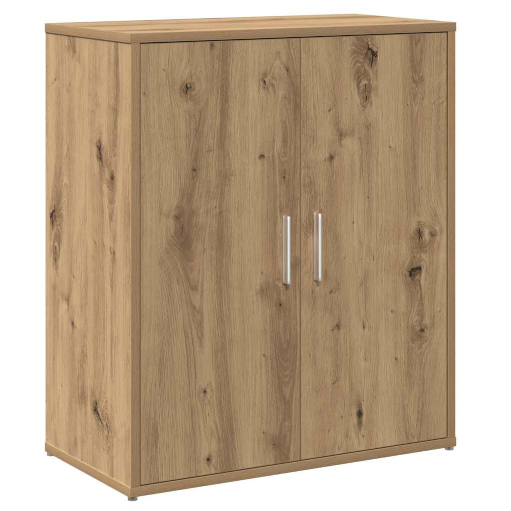 vidaXL Bufet 2 pcs Dąb rzemieślniczy 60 x 31 x 70 cm