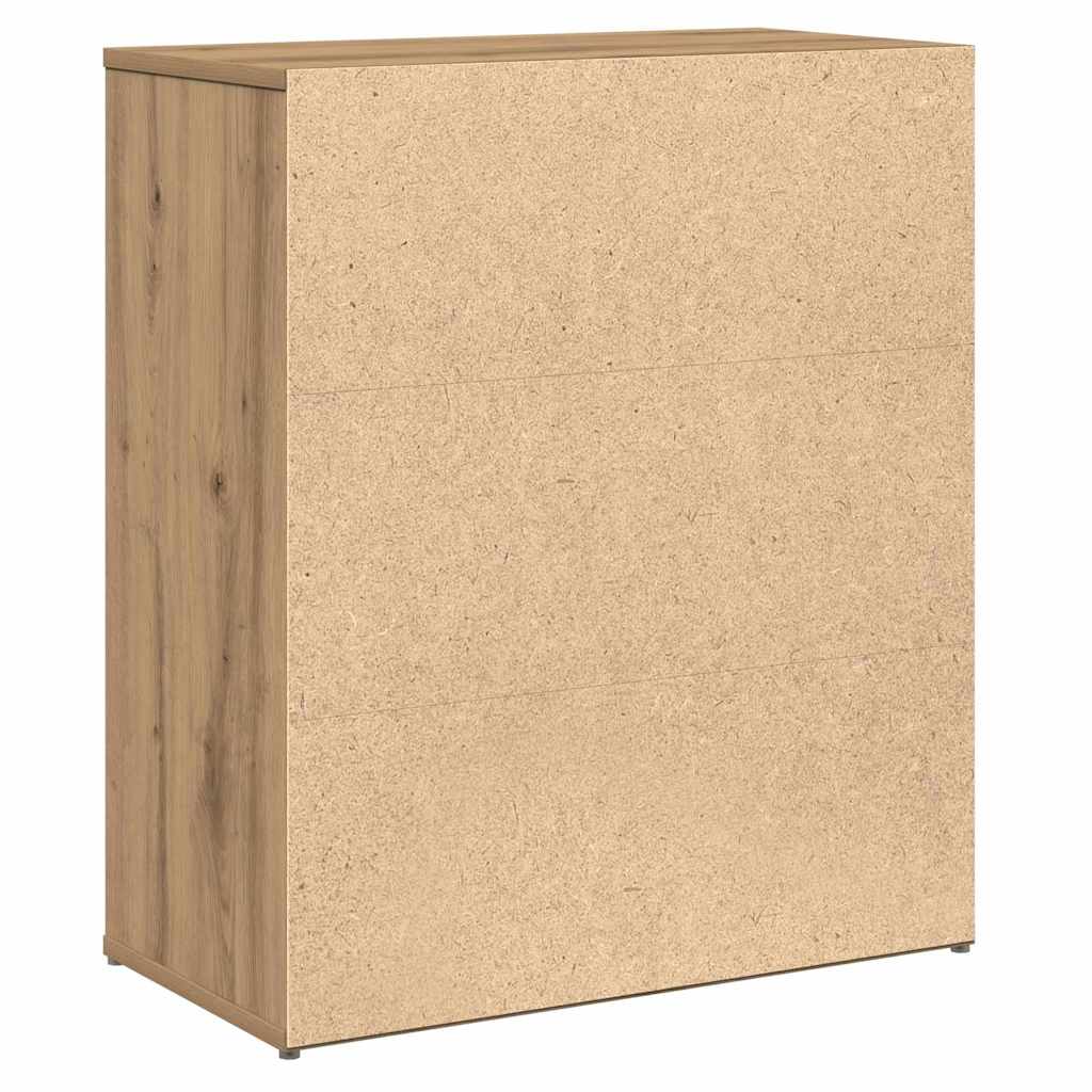 vidaXL Bufet 2 pcs Dąb rzemieślniczy 60 x 31 x 70 cm