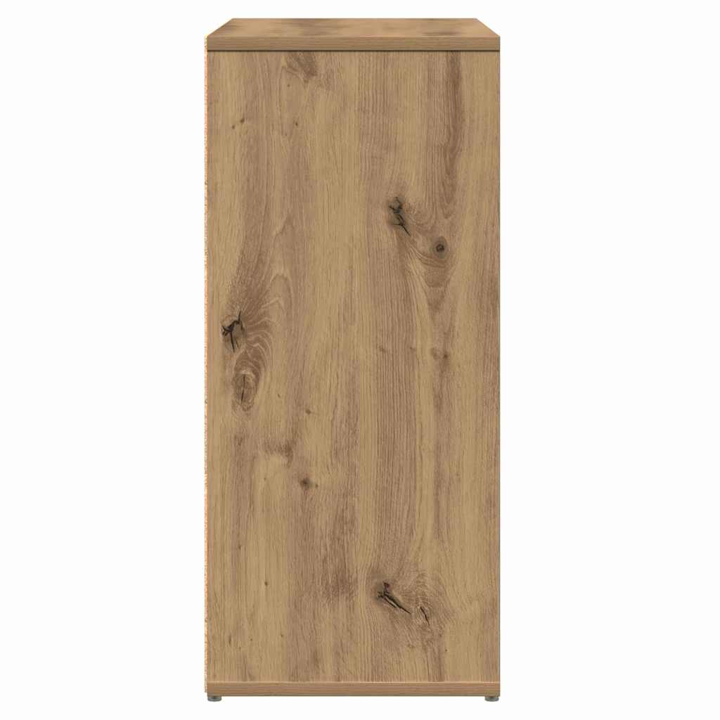 vidaXL Bufet 2 pcs Dąb rzemieślniczy 60 x 31 x 70 cm