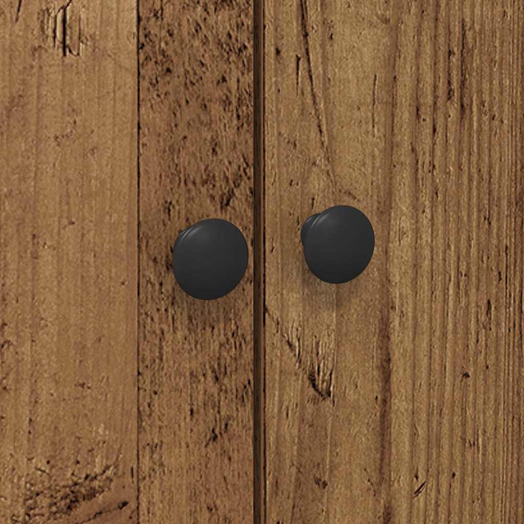 vidaXL Kredens kuchenny z półką 2 pcs Stare drewno 60 x 50 x 180 cm