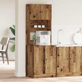 vidaXL Kredens kuchenny z półką 2 pcs Stare drewno 60 x 50 x 180 cm