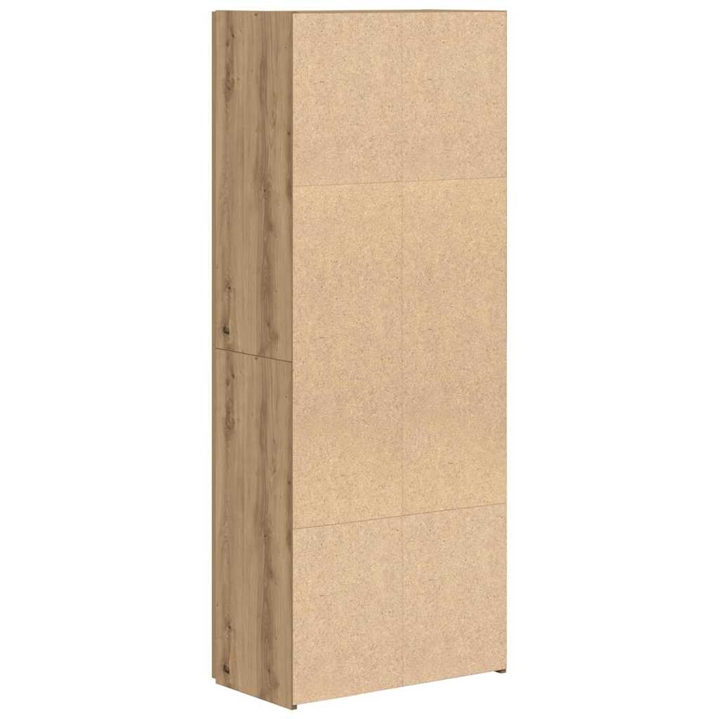 vidaXL Biurowa szafka Dąb rzemieślniczy 60 x 32 x 152,5 cm