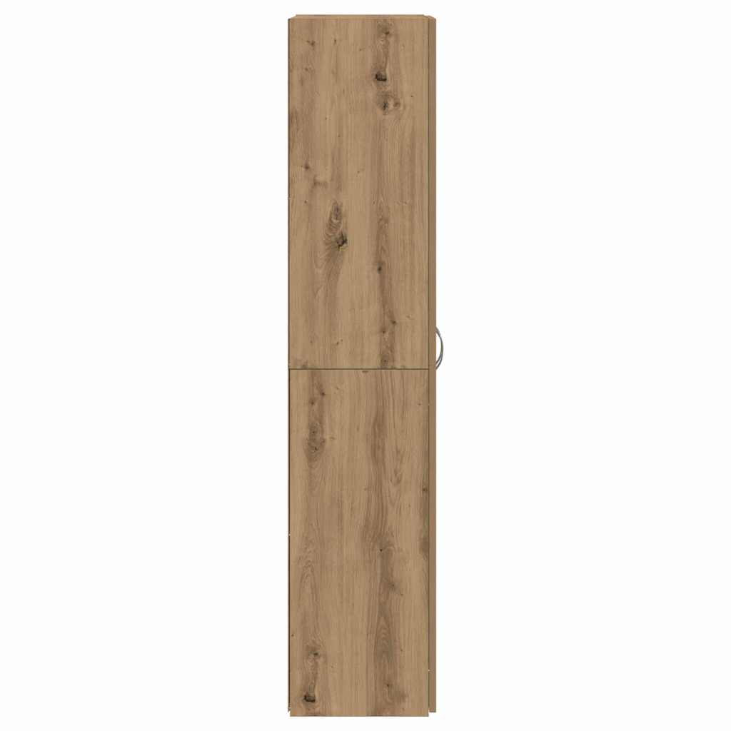vidaXL Biurowa szafka Dąb rzemieślniczy 60 x 32 x 152,5 cm