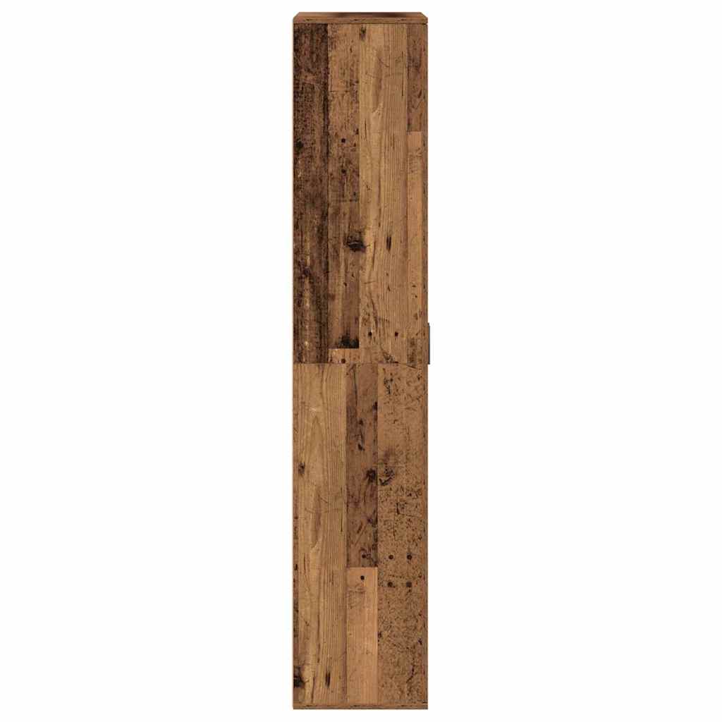 vidaXL Wysoka szafa 80 x 35 x 180 cm Drewno inżynieryjne Stare drewno