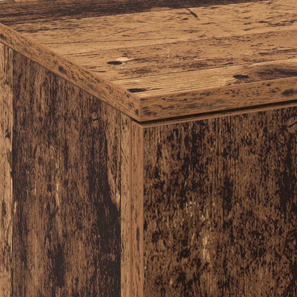 vidaXL Highboard Stare drewno 70 x 33.5 x 180 cm