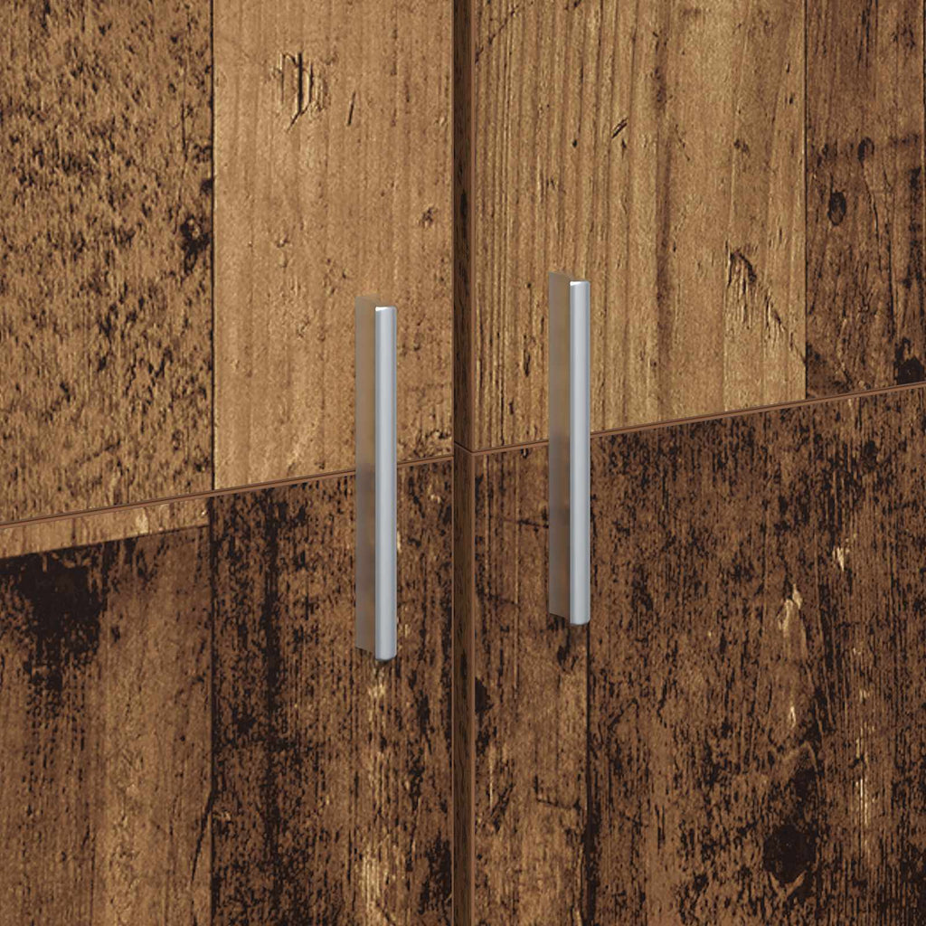 vidaXL Highboard Stare drewno 70 x 33.5 x 180 cm
