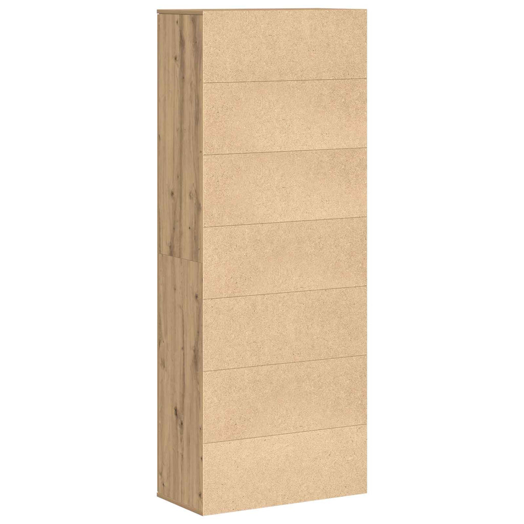vidaXL Highboard Dąb rzemieślniczy 70 x 33.5 x 180 cm