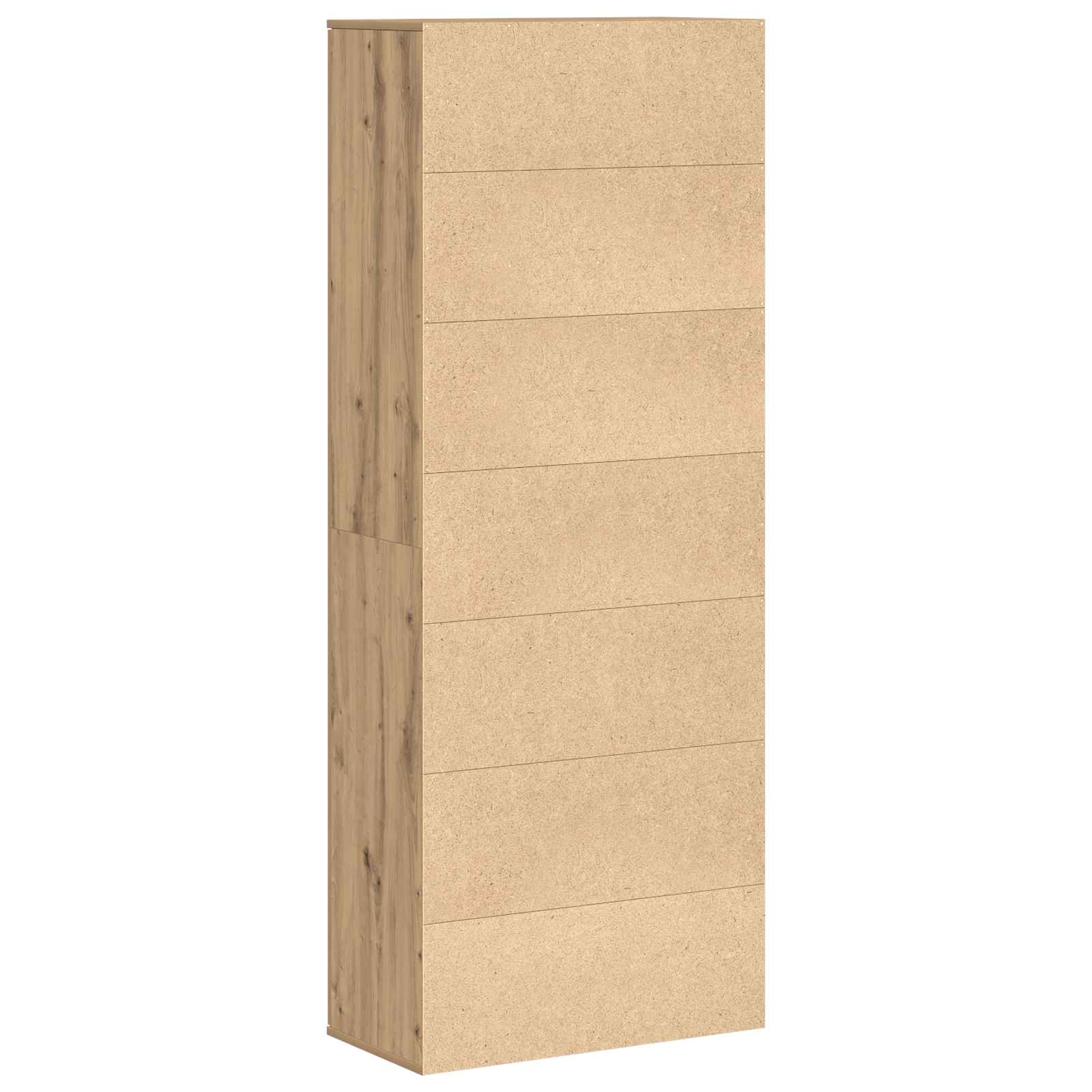 vidaXL Highboard Dąb rzemieślniczy 70 x 33.5 x 180 cm
