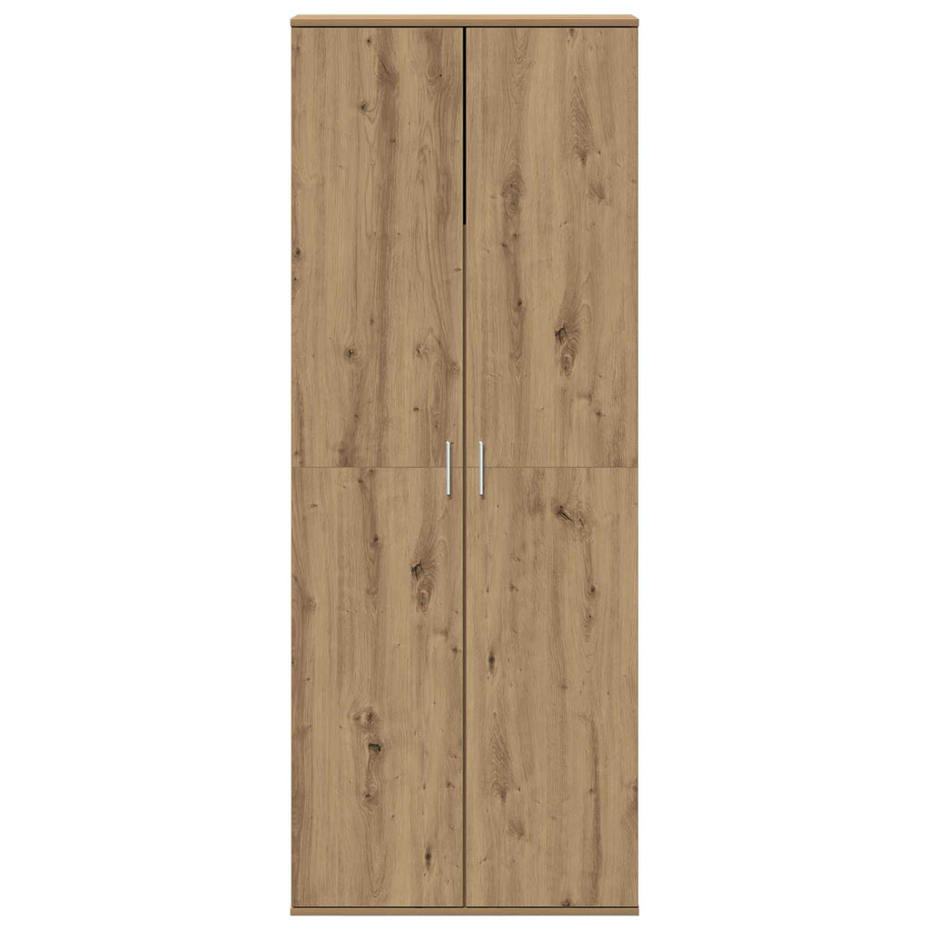 vidaXL Highboard Dąb rzemieślniczy 70 x 33.5 x 180 cm