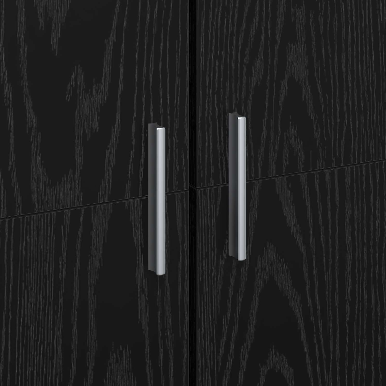 vidaXL Highboard 70 x 33.5 x 180 cm Drewno inżynieryjne Czarny Dąb