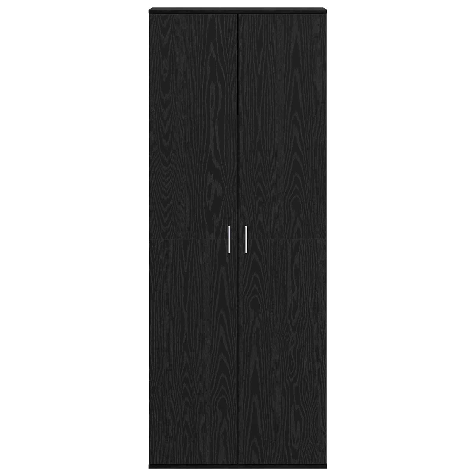 vidaXL Highboard 70 x 33.5 x 180 cm Drewno inżynieryjne Czarny Dąb