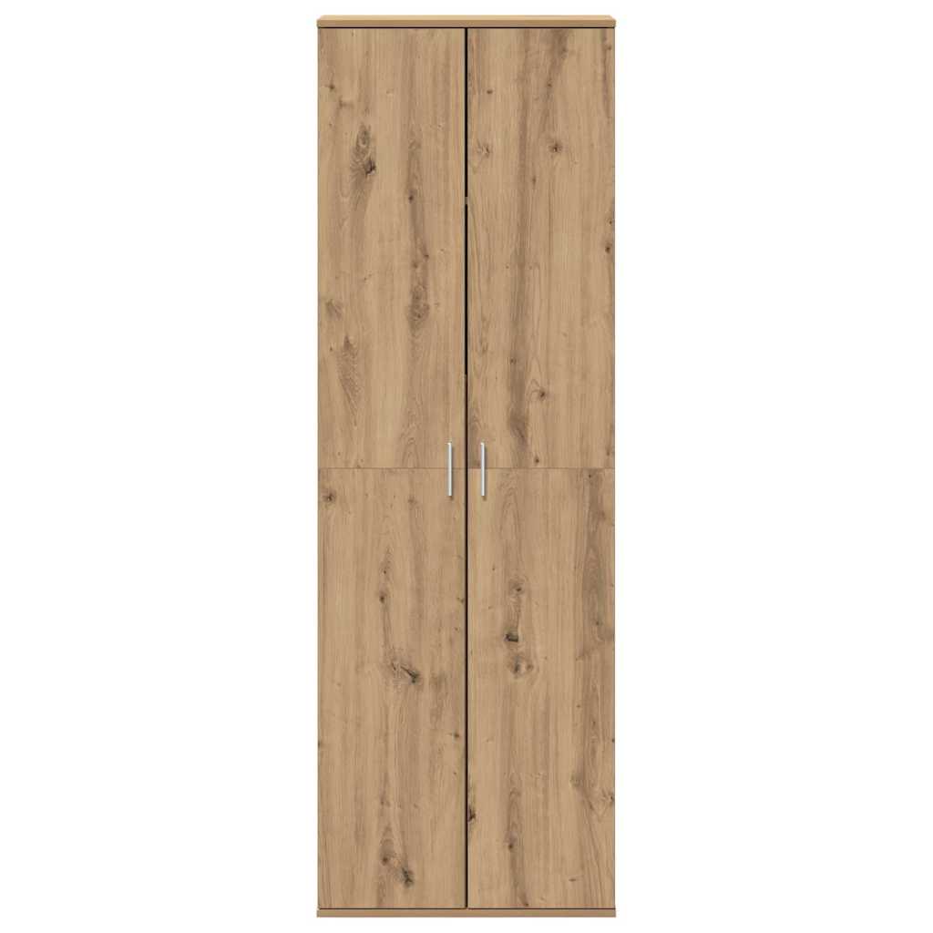 vidaXL Highboard dąb artisan 60 x 35 x 180 cm Materiał drewnopochodny
