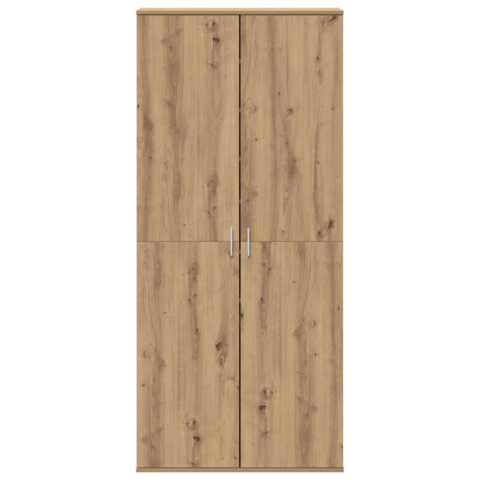 vidaXL Bufet dąb artisan 80 x 39 x 178 cm Materiał drewnopochodny
