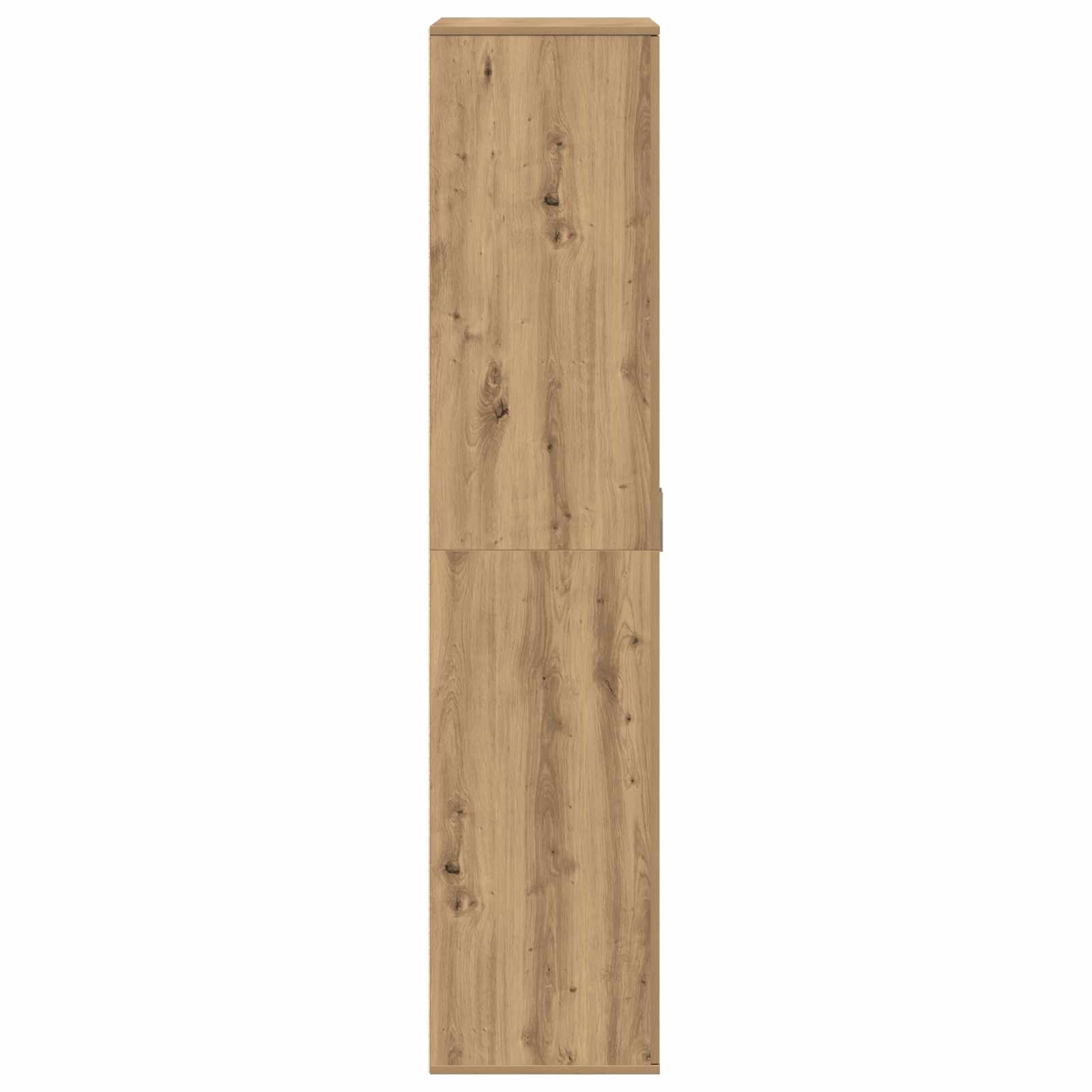vidaXL Bufet dąb artisan 80 x 39 x 178 cm Materiał drewnopochodny